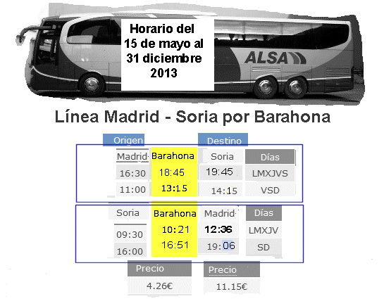Horario Continental Auto