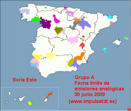 Grupo I para la extensión de la TDT