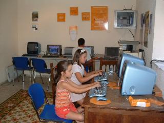 Internet Rural de Baraona, en agosto 2005