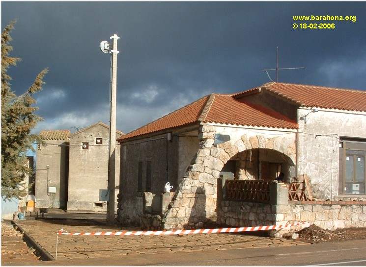 Obras en edificio municipal.